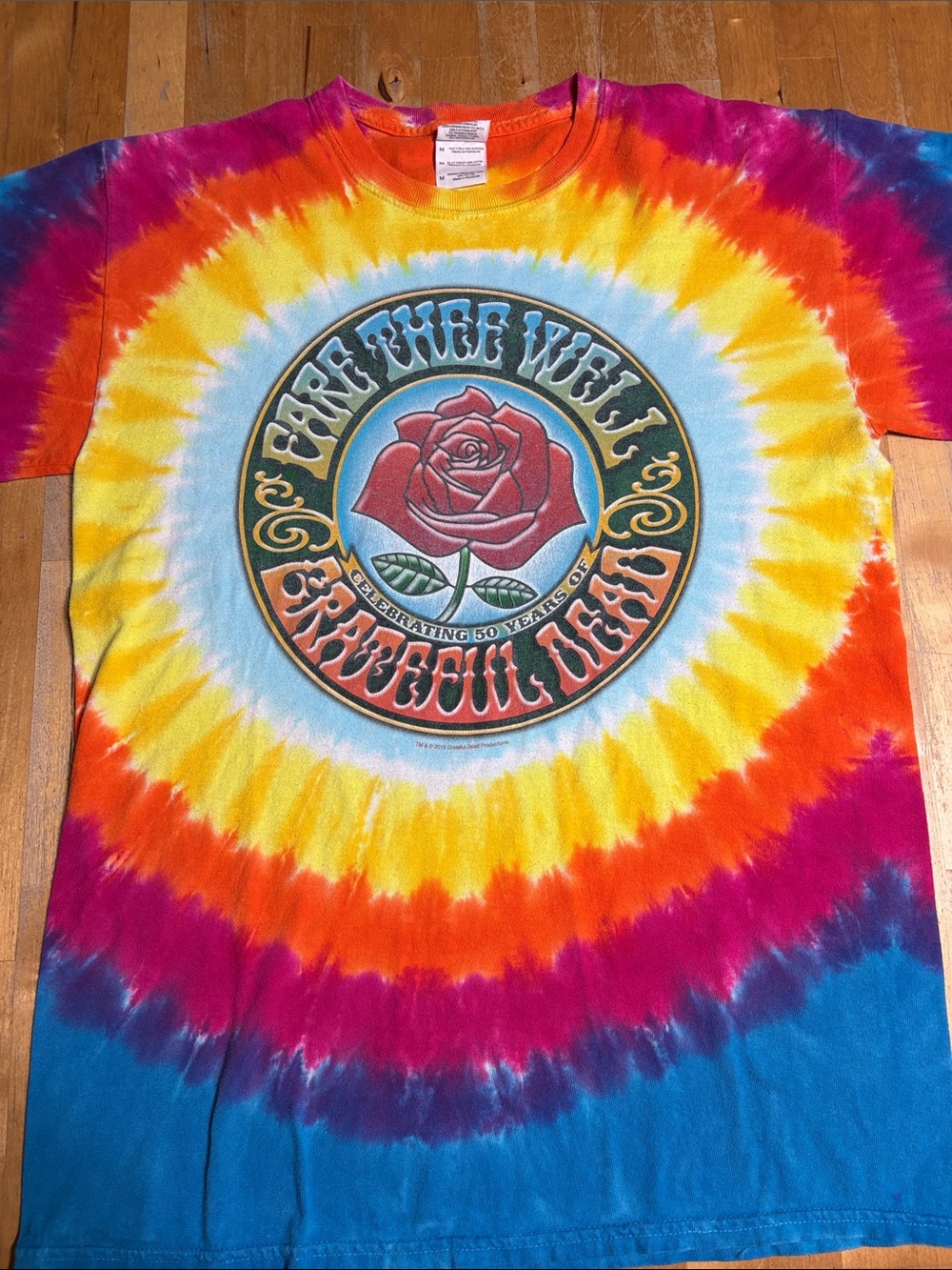 Grateful Dead Tie Dye Graphic Tee